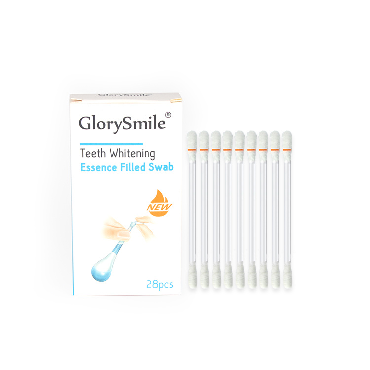 Glorysmile Dientes Blanqueamiento Esencia Hisopo 28PCS