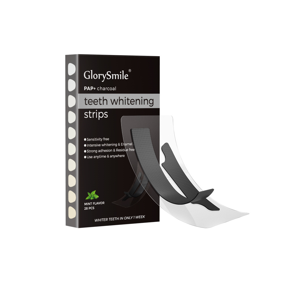 Glorysmle PAP+ Charcoal Teeth Whitening Strips Groothandel