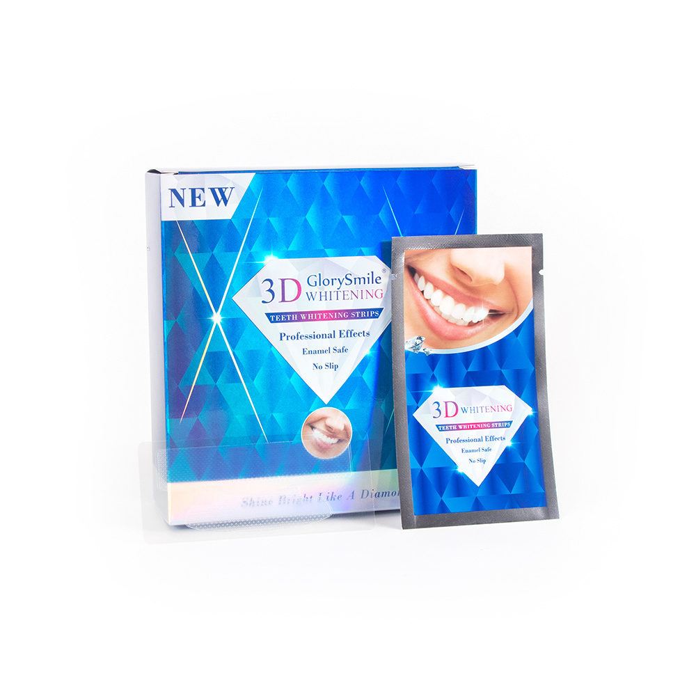 3D White No Slip Tanden Whitening Strips