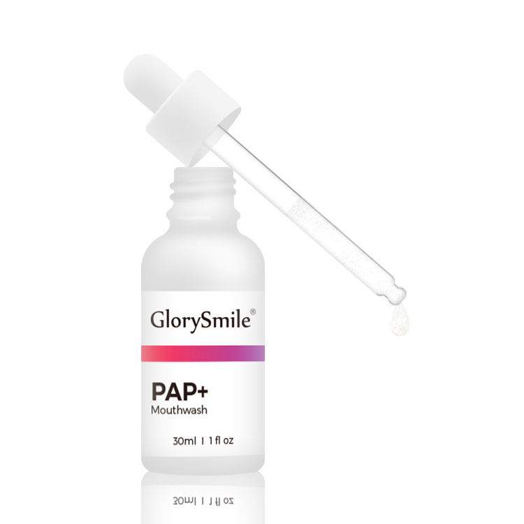 Glorysmile PAP+ Mundwasser zur Zahnaufhellung