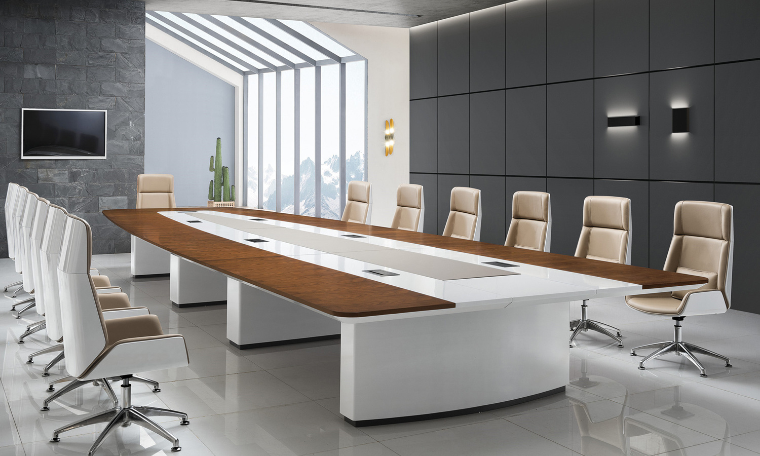  Meeting table in office