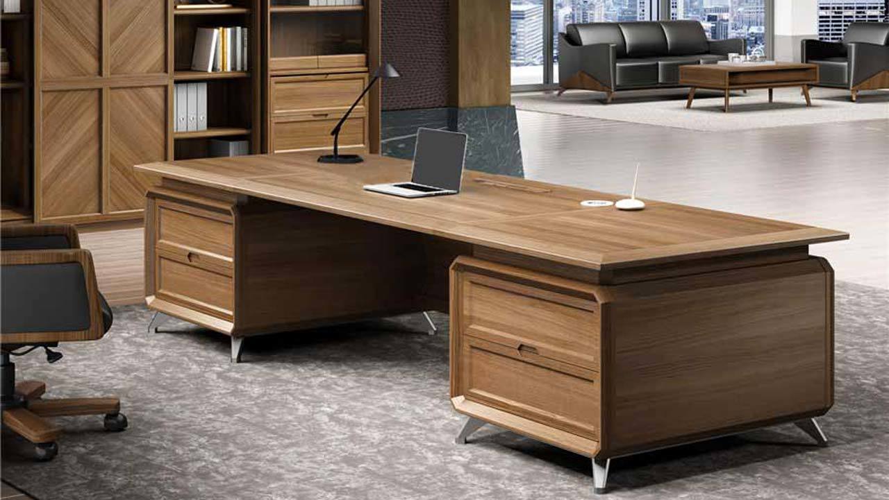 Light Luxury Office Furniture Design With Imported Wood | Dious Well Series