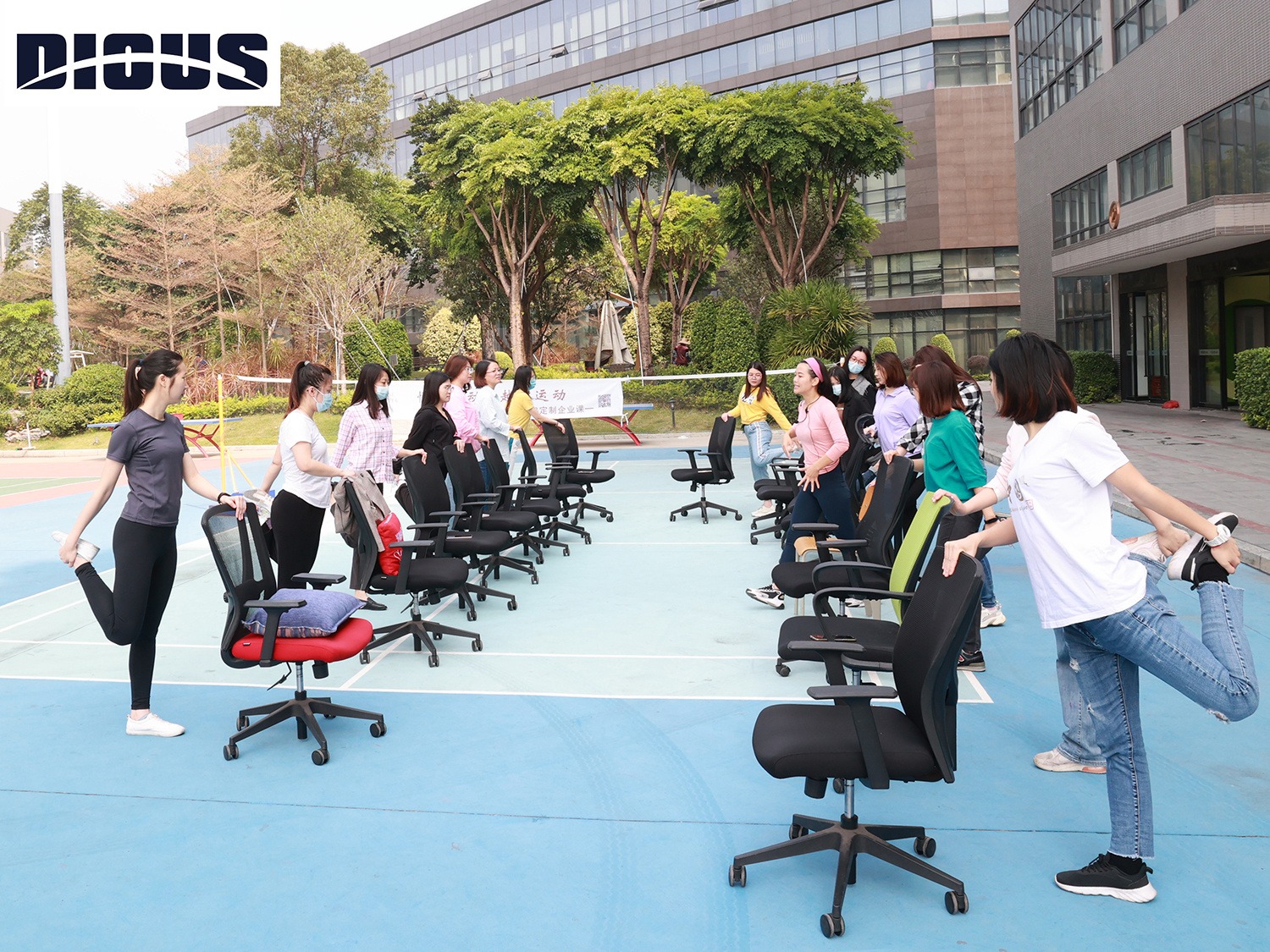 Pilates with Dious exercise