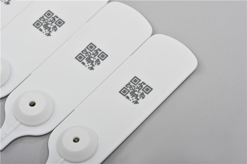 355nm UV Laser Marking Machine cold processing marking QR code on plastic label, anti-theft