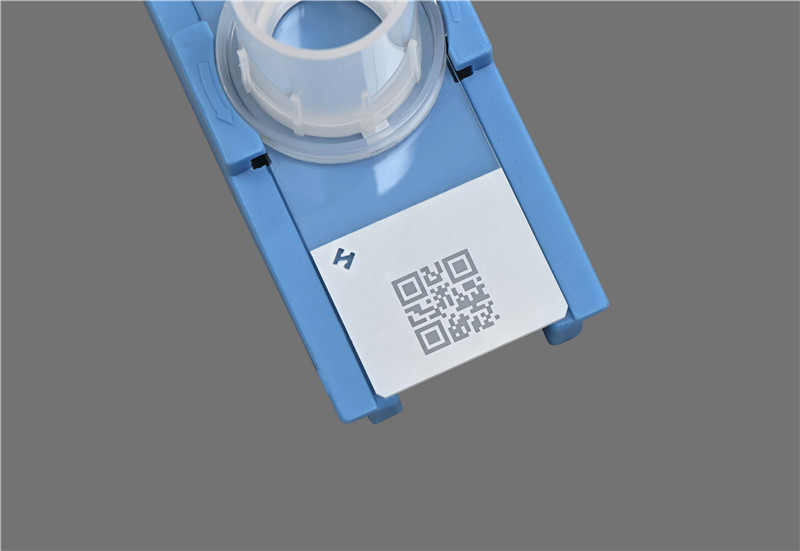 355nm laser marker Mark the two-dimensional code on the acrylic board, it is clear and does not fall off