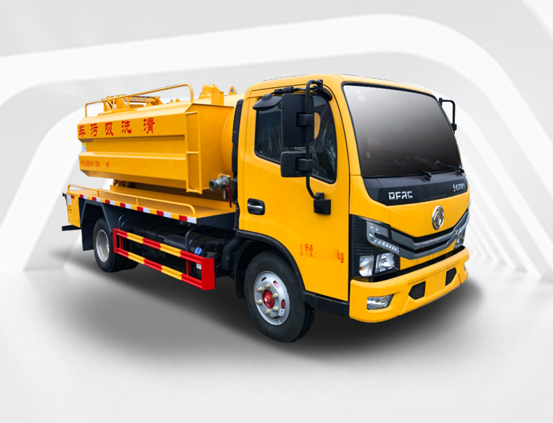 東風大多利卡D7  10m3清洗吸污車