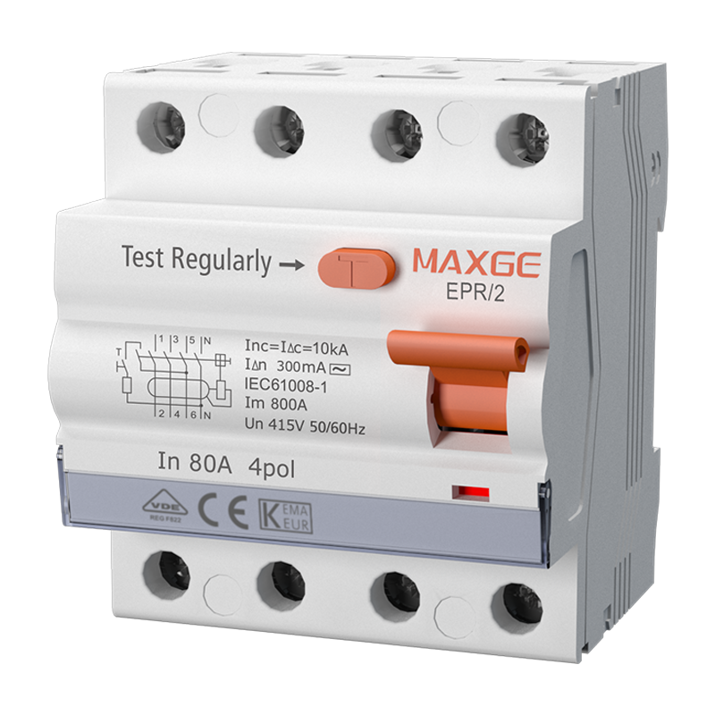 EPR/2 4P Series Residual Current Circuit Breaker