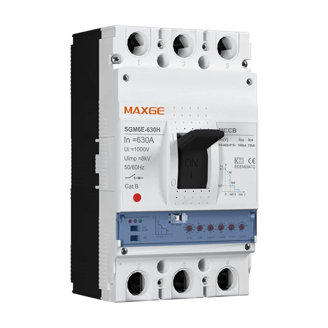 Reliable Circuit Protection: The SGM6E-630H Moulded Case Electronic Type with Button
