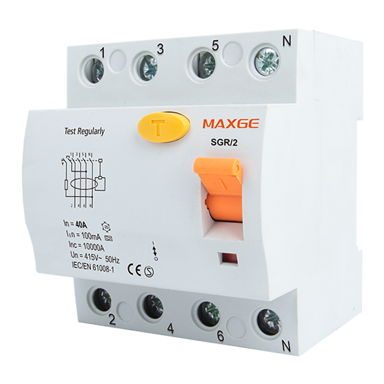 SGR/2 4P Series Residual Current Circuit Breaker SGR/2 4P Series Residual Current Circuit Breaker