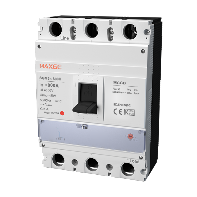 SGM6s-800H Moulded Case Circuit Breaker Thermal Adjustable Type SGM6s-800H Moulded Case Circuit Breaker Thermal Adjustable Type