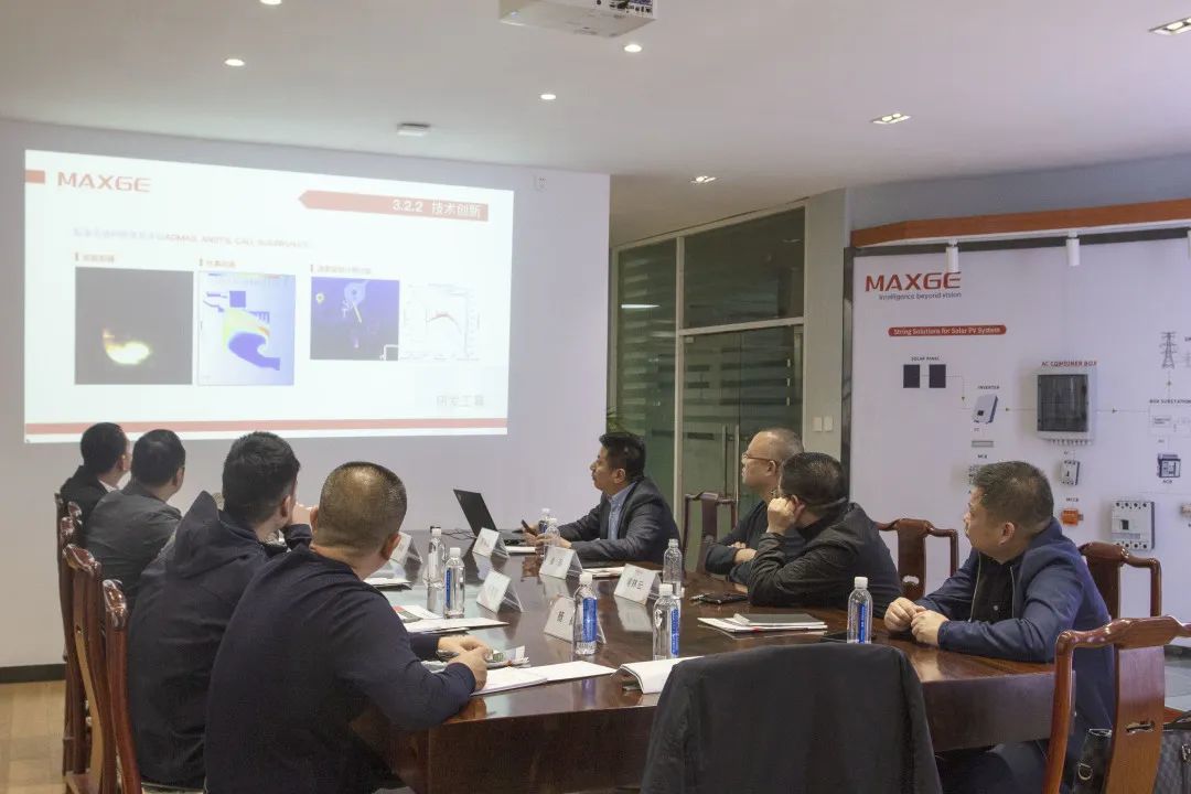 Hu Yongbin visited MAXGE Electric for investigation and guidance.