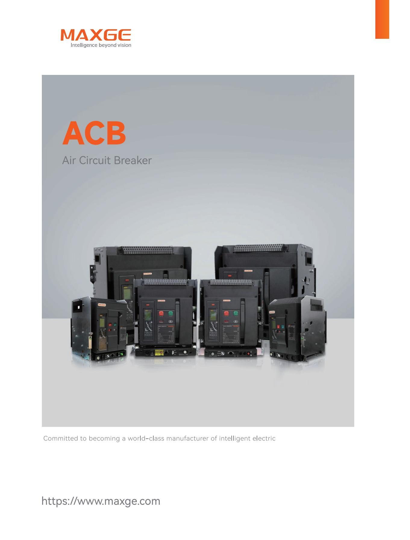 MAXGE ACB Technical Catalog