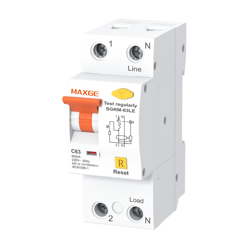 SGRM-63LE Residual Current Operated Circuit Breaker