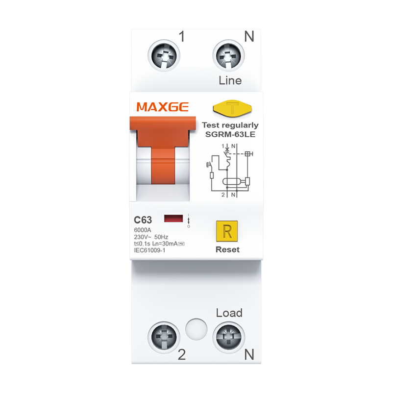 SGRM-63LE Residual Current Operated Circuit Breaker