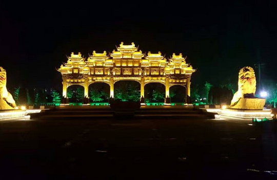 甘肃清涧县景欢亮化项