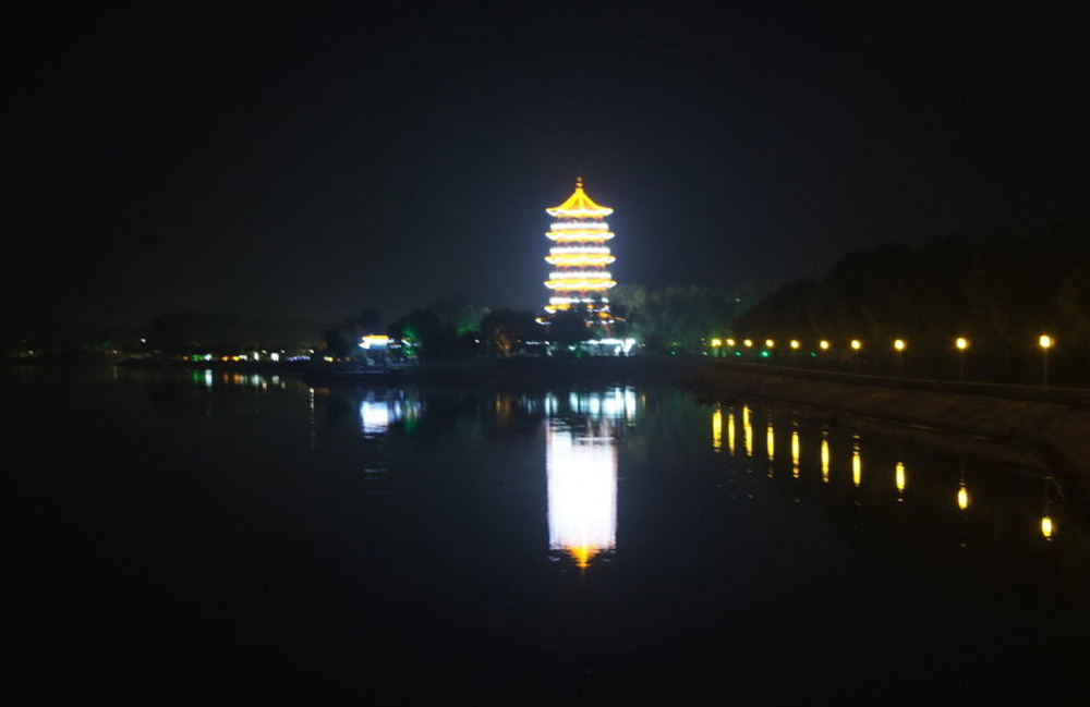 梅河口市-玉观阁亮化项目