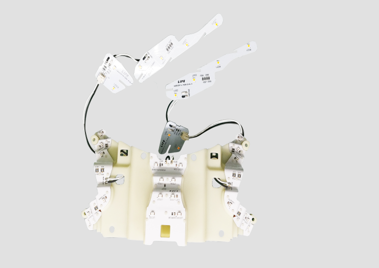  Motorcycle headlamp module assembly 