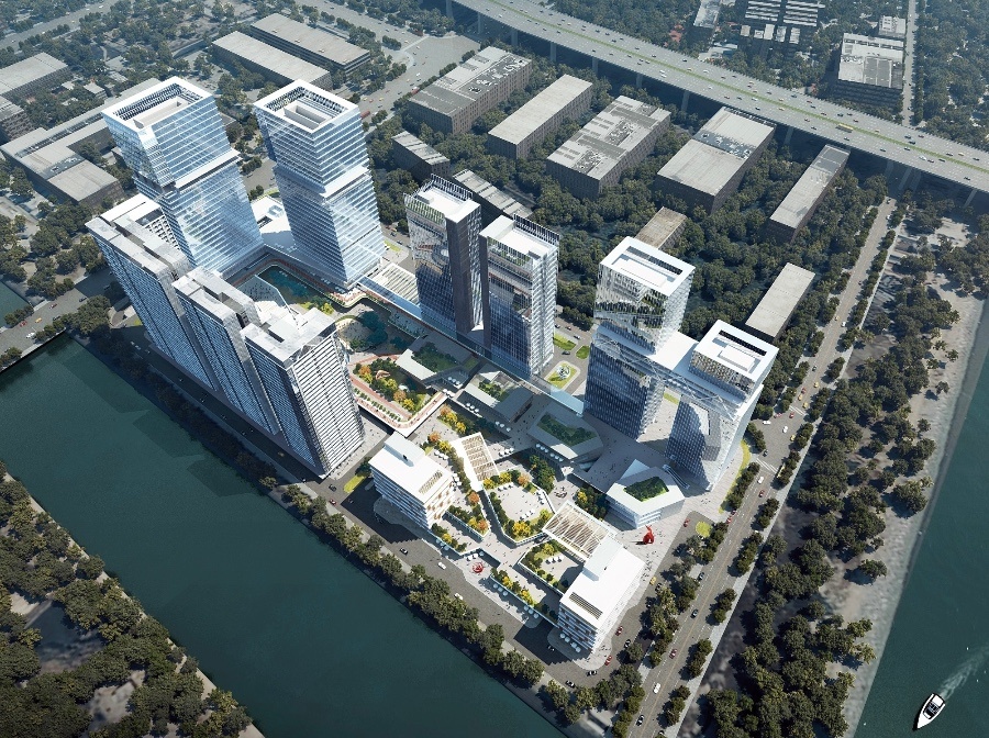 中山市中深创新新产业园项目鸟瞰图