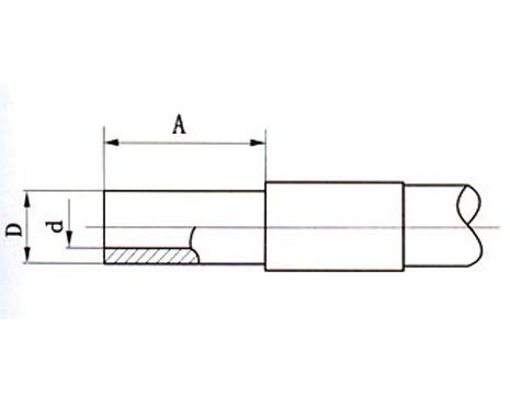 Card sleeve light and heavy straight pipe series