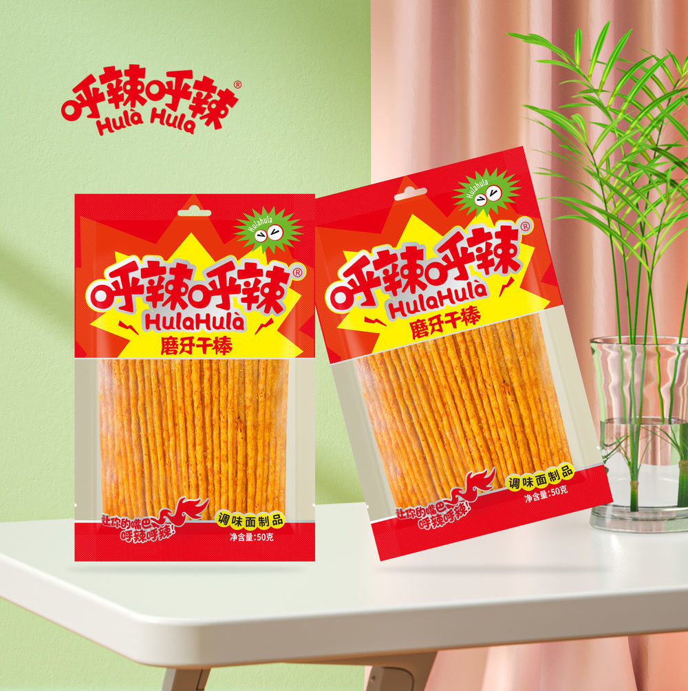 呼辣呼辣50克磨牙干棒