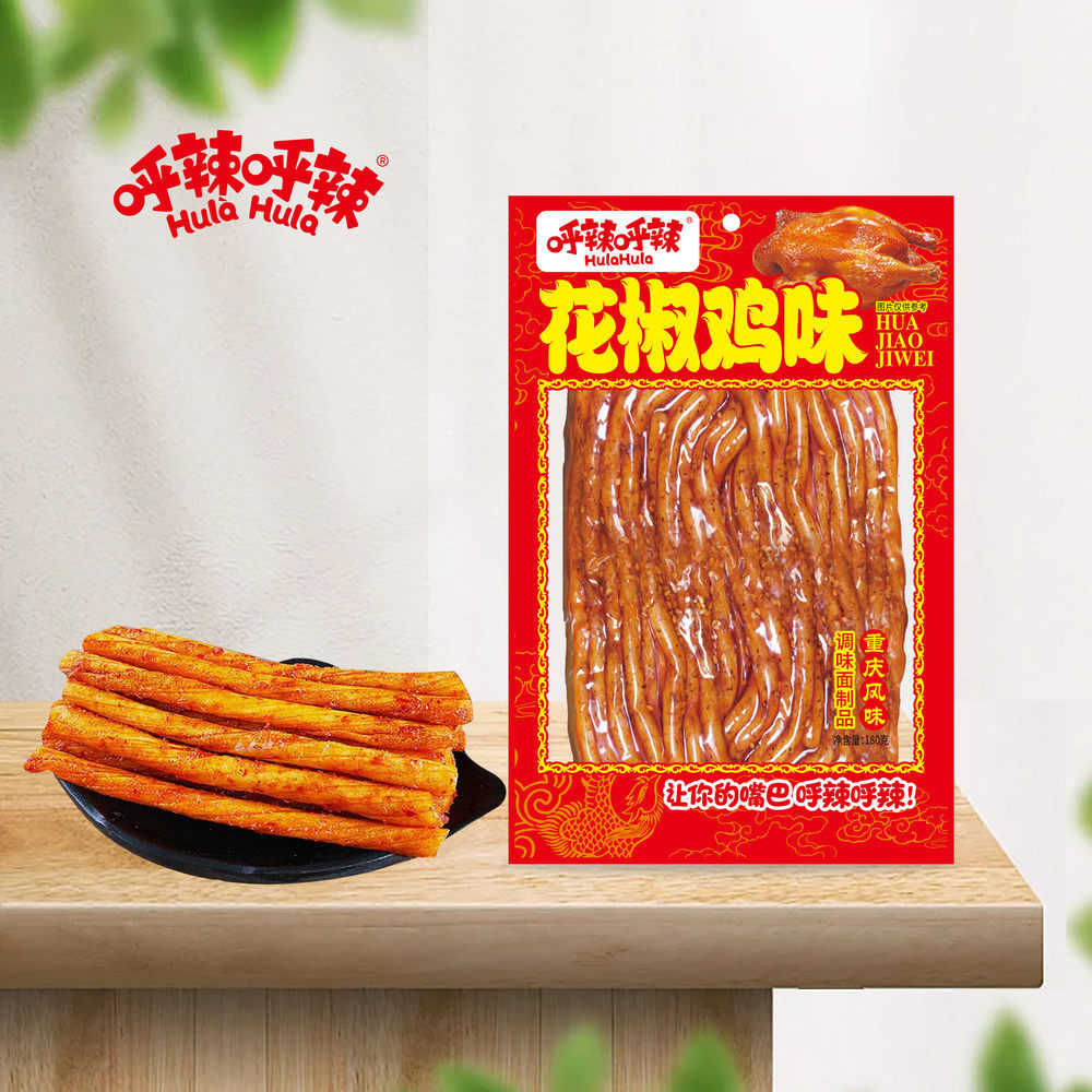 呼辣呼辣180克花椒雞味
