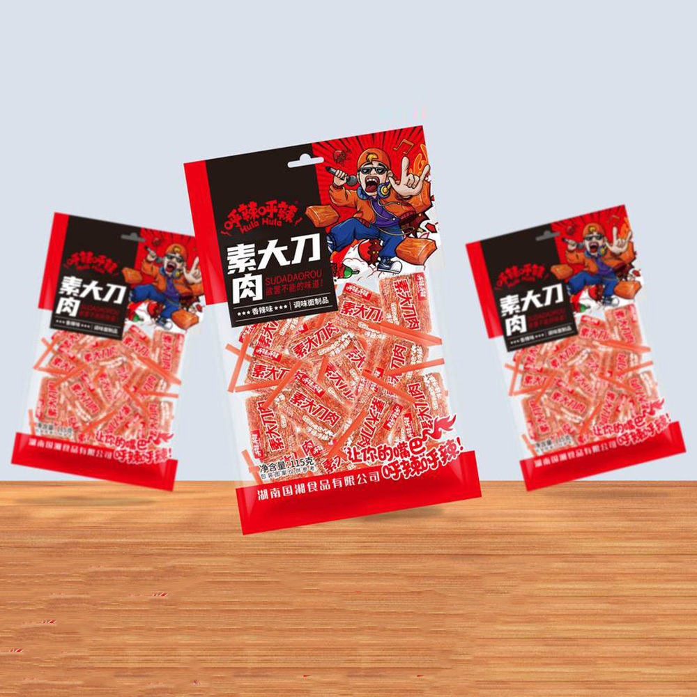 呼辣呼辣115克素大刀肉-香辣味