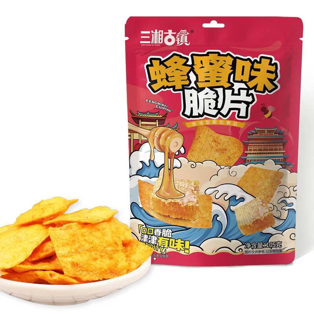 三湘古鎮105克蜂蜜味脆片