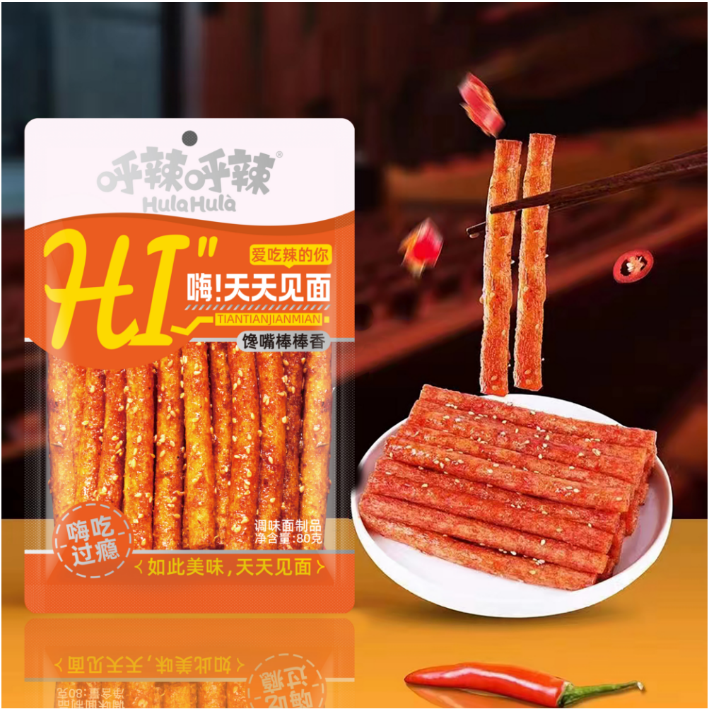 呼辣呼辣天天見面80克饞嘴棒棒香
