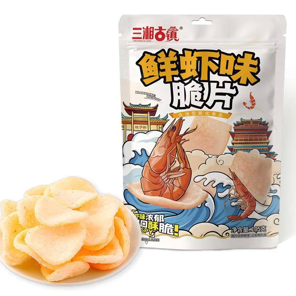 三湘古鎮105克鮮蝦味脆片