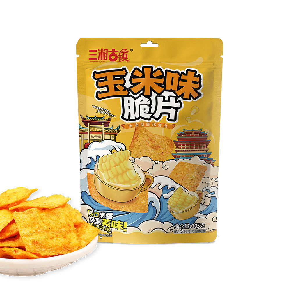 三湘古鎮(zhèn)105克玉米味脆片