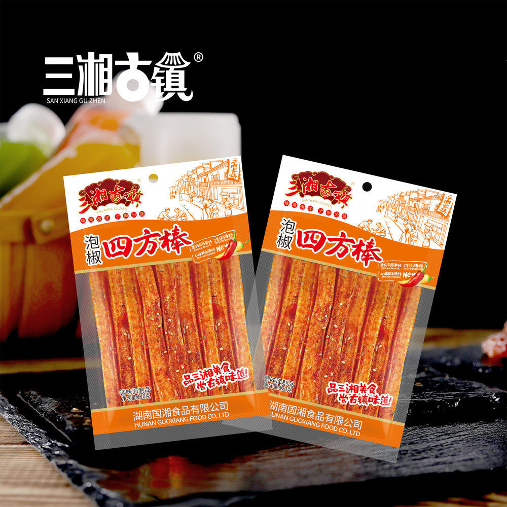 三湘古鎮120克泡椒四方棒