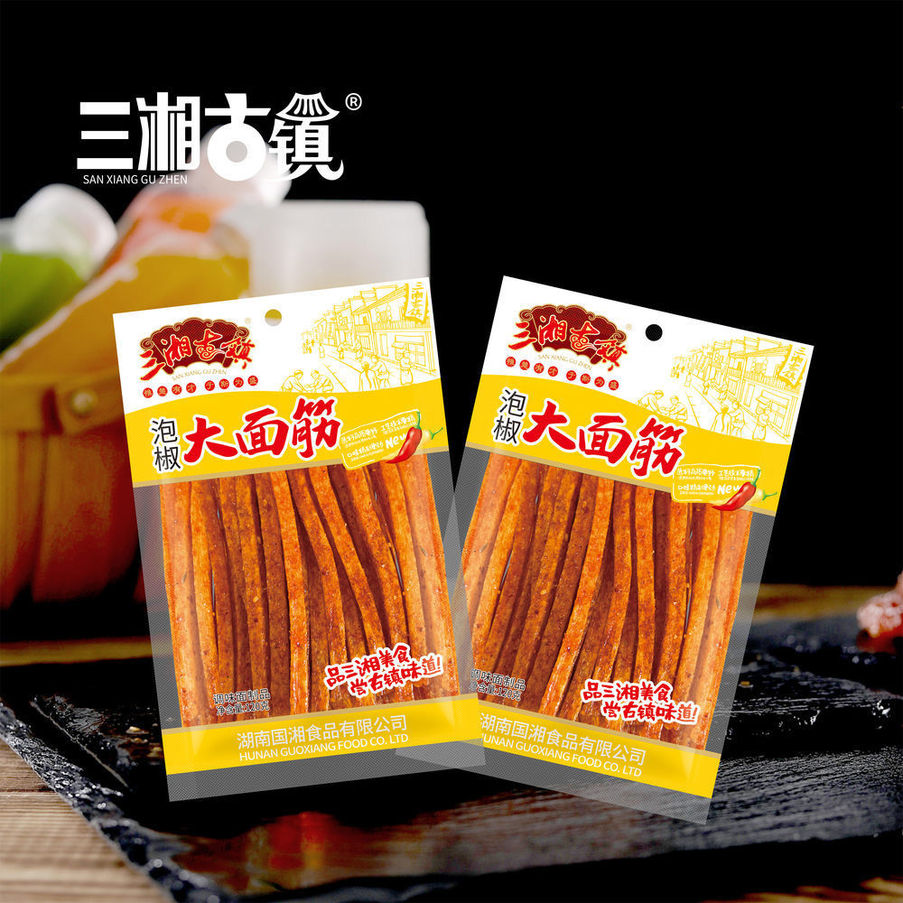 三湘古鎮120克泡椒大面筋
