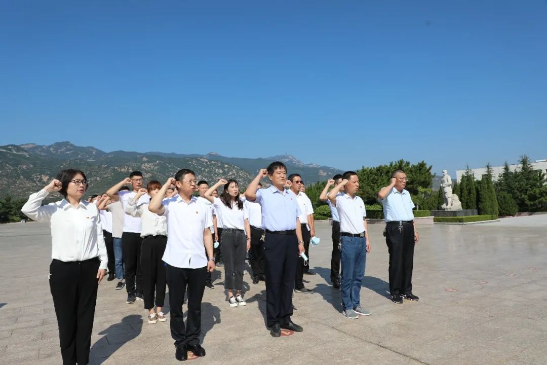 新城熱力組織開展“學黨史 強信念 跟黨走”愛國主義黨性基地教育活動