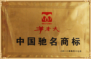 中国驰名商标