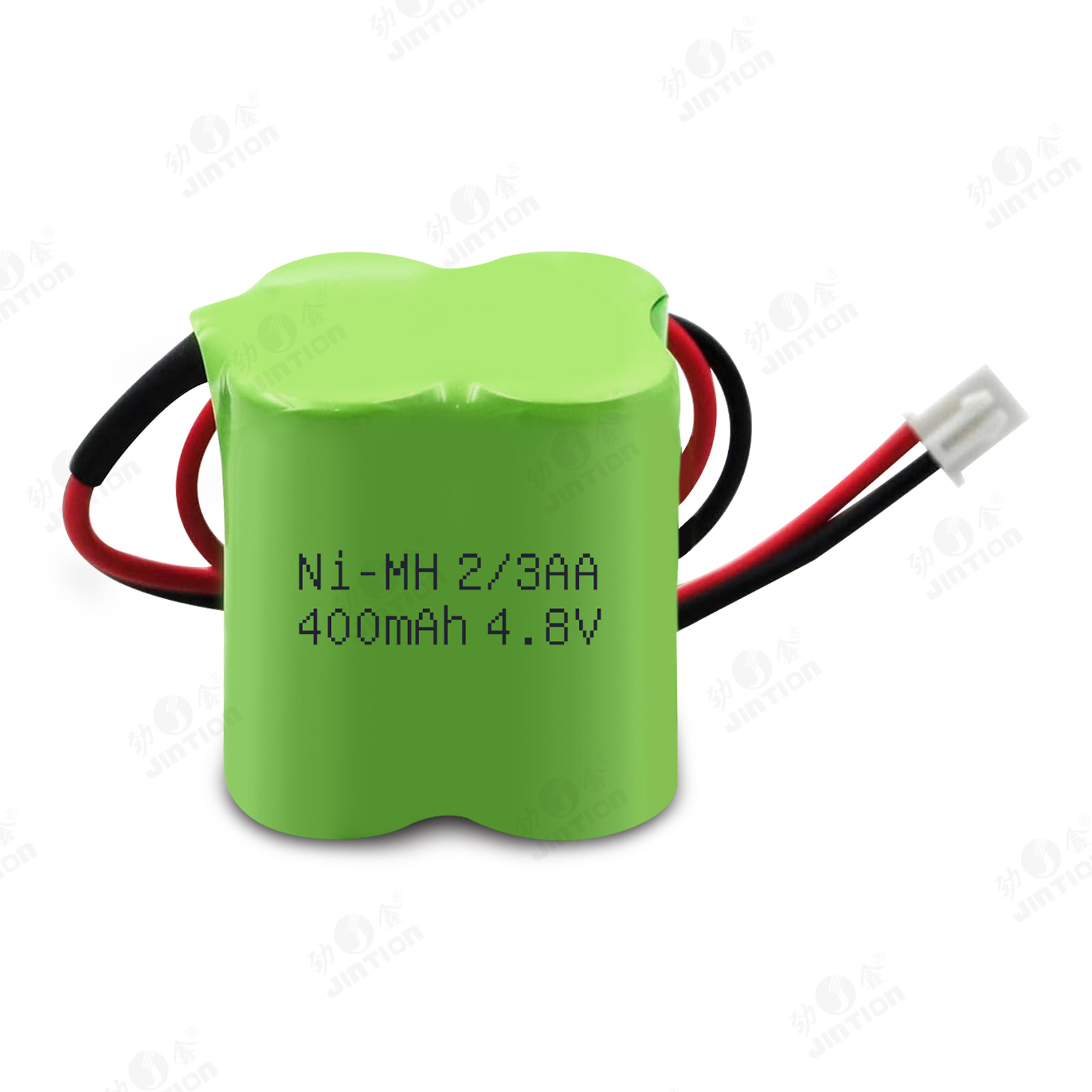 JINTION  Ni-MH 2/3AA 400mAh 4.8V 应急灯适配电池组