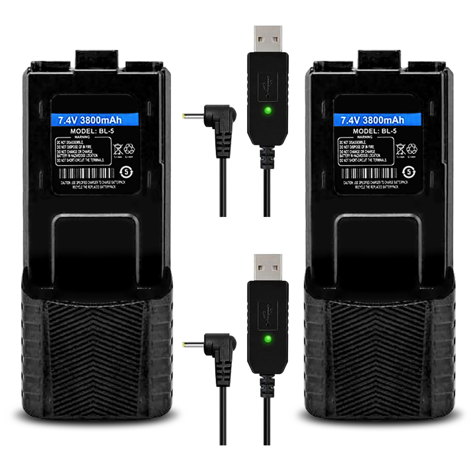 JINTION BL-5 3800mAh 7.4V 大容量对讲机电池兼容多款