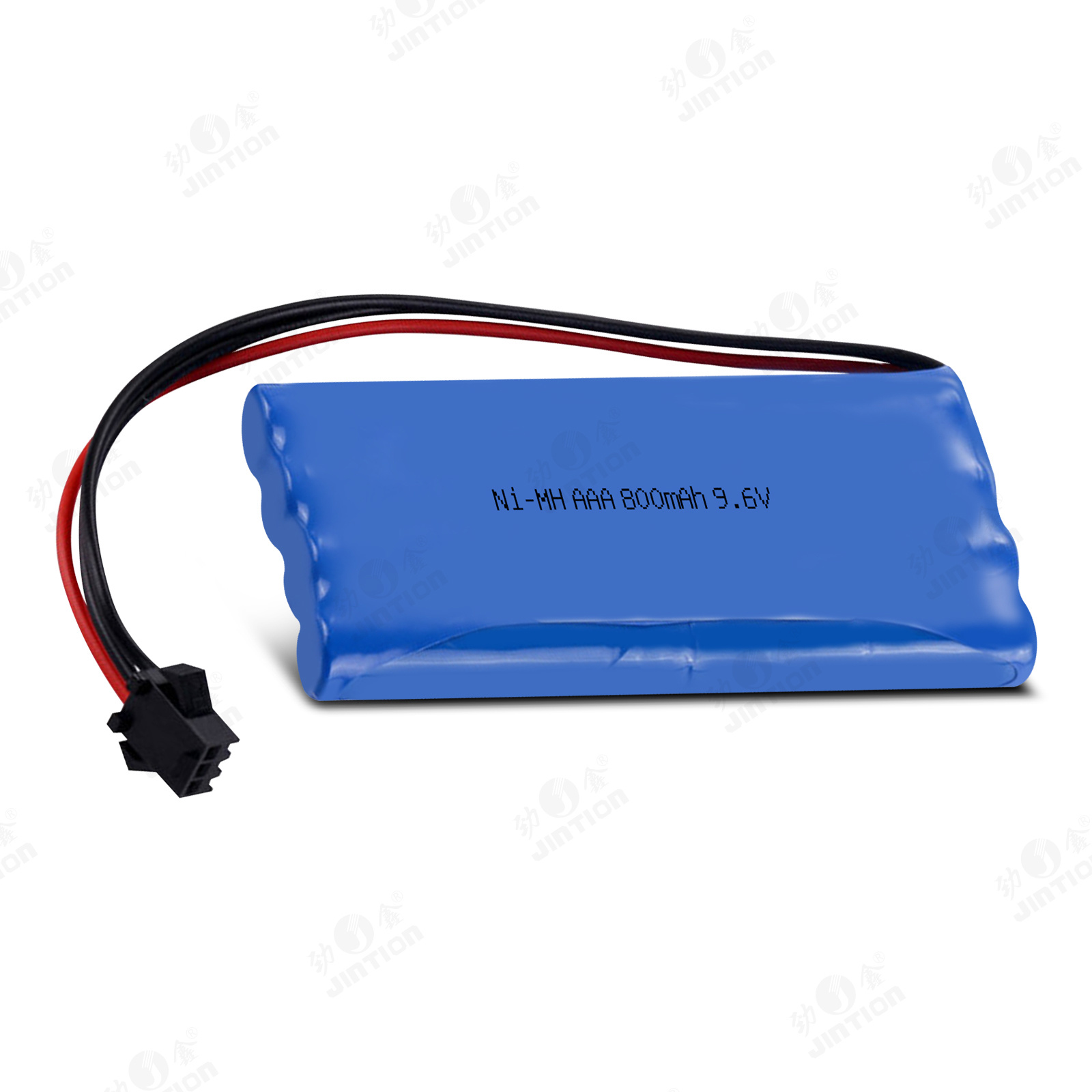 JINTION Ni-MH AAA 800mAh 9.6V 镍氢电池兼容Doppler 8HR-4UC 9.6V-AA 650mah