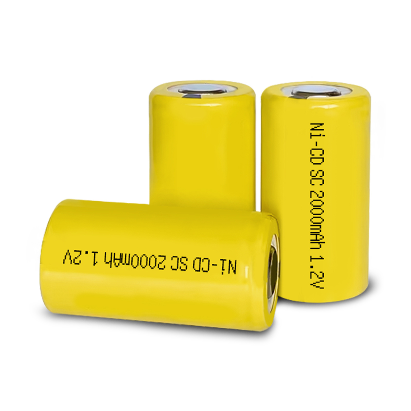 劲鑫NICD SC 2000mAh 1.2V 可充电电池 镍镉电池用于电动工具