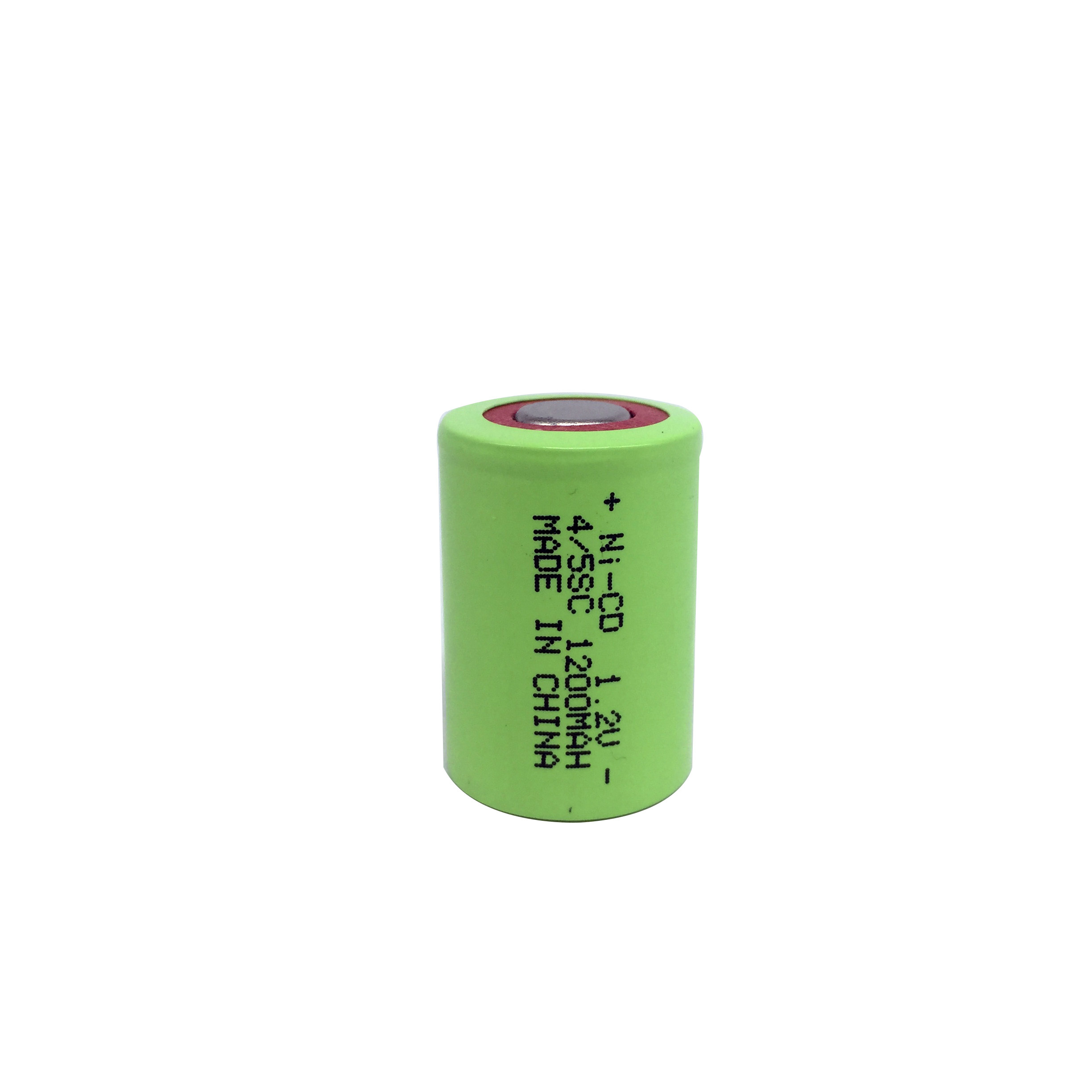 1.2V 4/5SC 1200mAh NiCd Rechargeable batteries 4/5Sub C battery