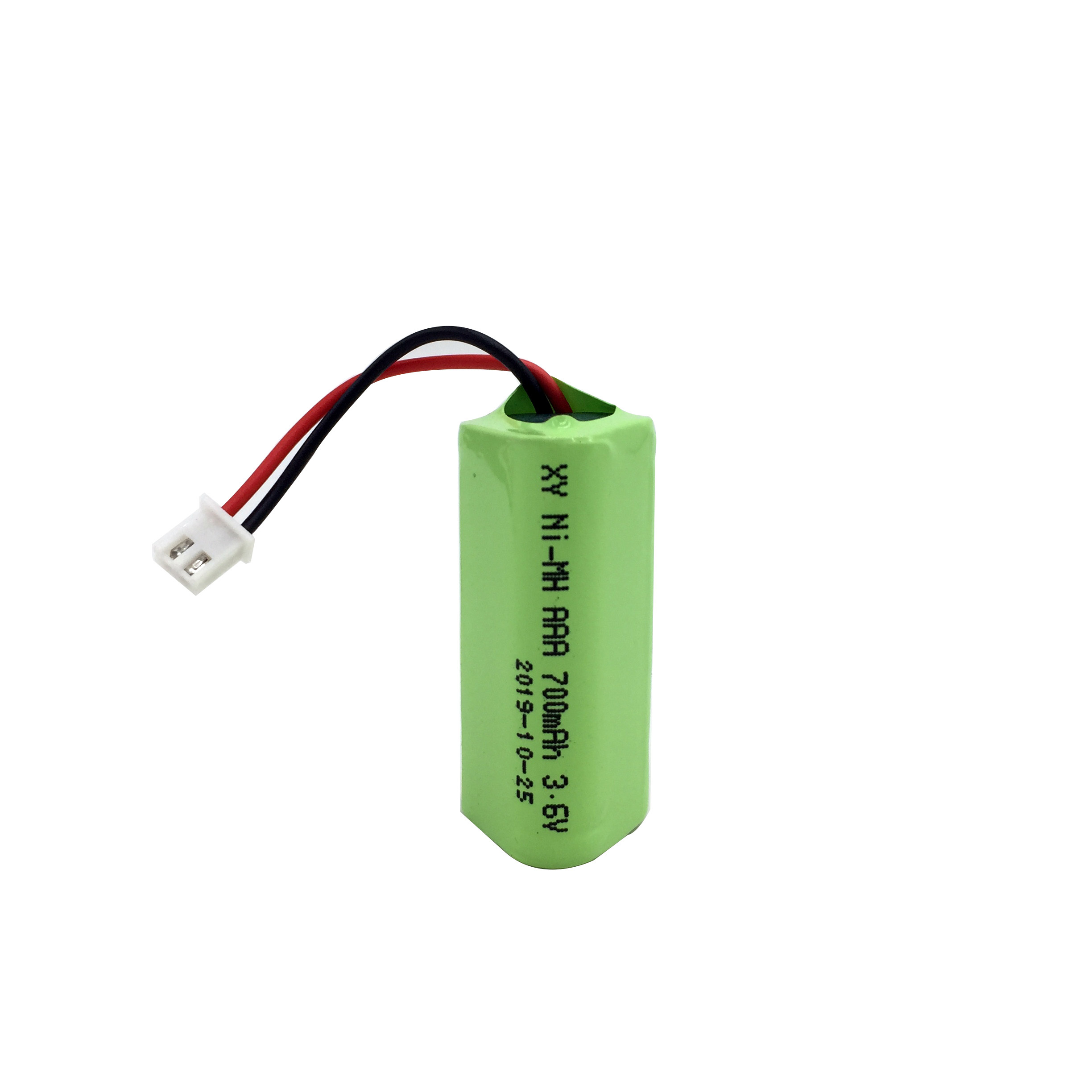 3.6V 700mAh AAA Ni-Mh Battery pack Rechargeable AAA batteries