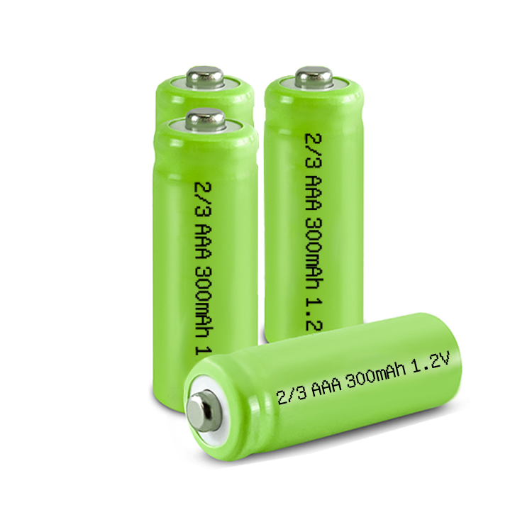 JINTION NIMH 2/3 AAA 300mAh 7号电池玩具耳机手电筒镍氢充电电池