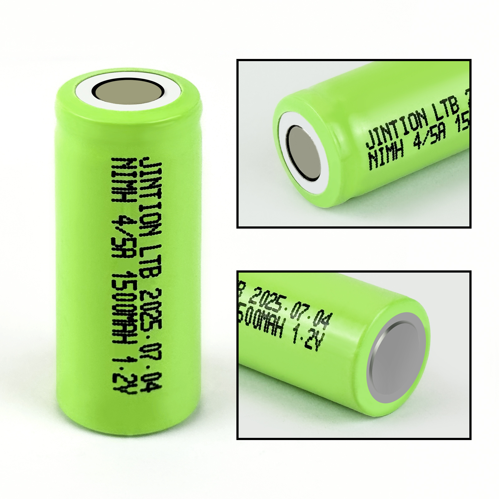 JINTION Ni-MH 4/5A 1500mAh 1.2V 平头