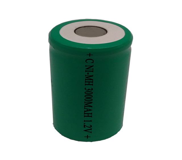 C NI-MH 3000MAH 1.2V flat top or button top