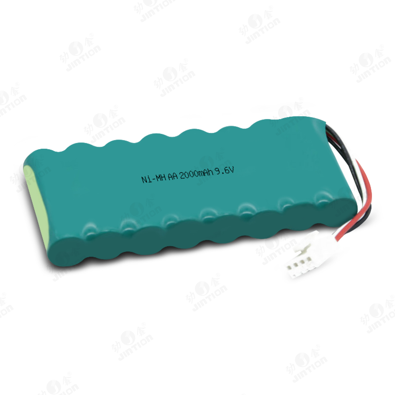 JINTION Ni-MH AA 2000mAh 9.6V 镍氢电池兼容Fukuda8-HRAAFD HHR-13F8G1 FCP-2155 FX-2111