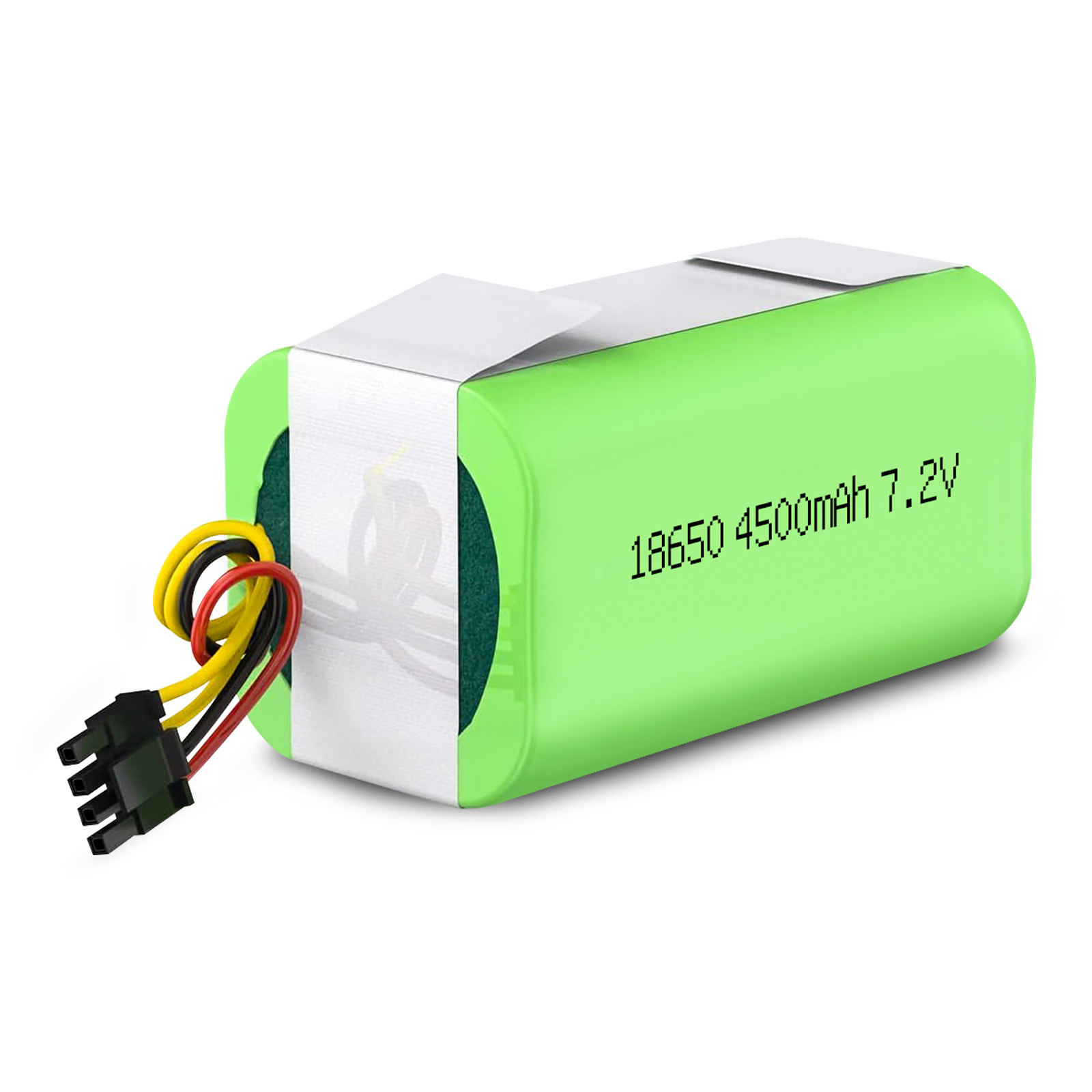 JINTION 18650 4500mAh 7.2V 18650电池，用于Cecotec Conga 1290，1390，1490，1590 Staubsauger