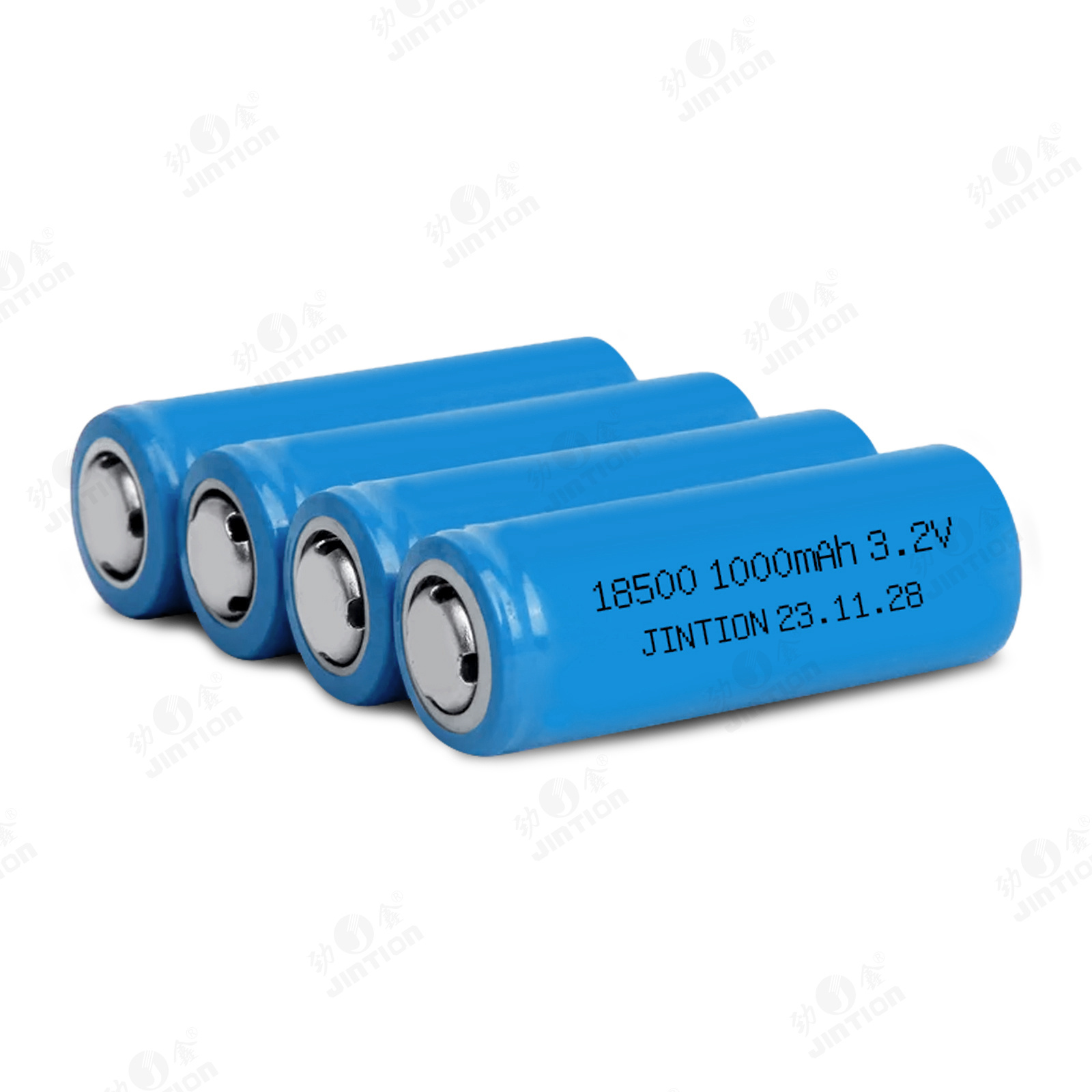 JINTION 18500 1000mAh 3.2V cylindrical 18500 lithium ion battery cell lithium ion 3.2v lithium ion batteries
