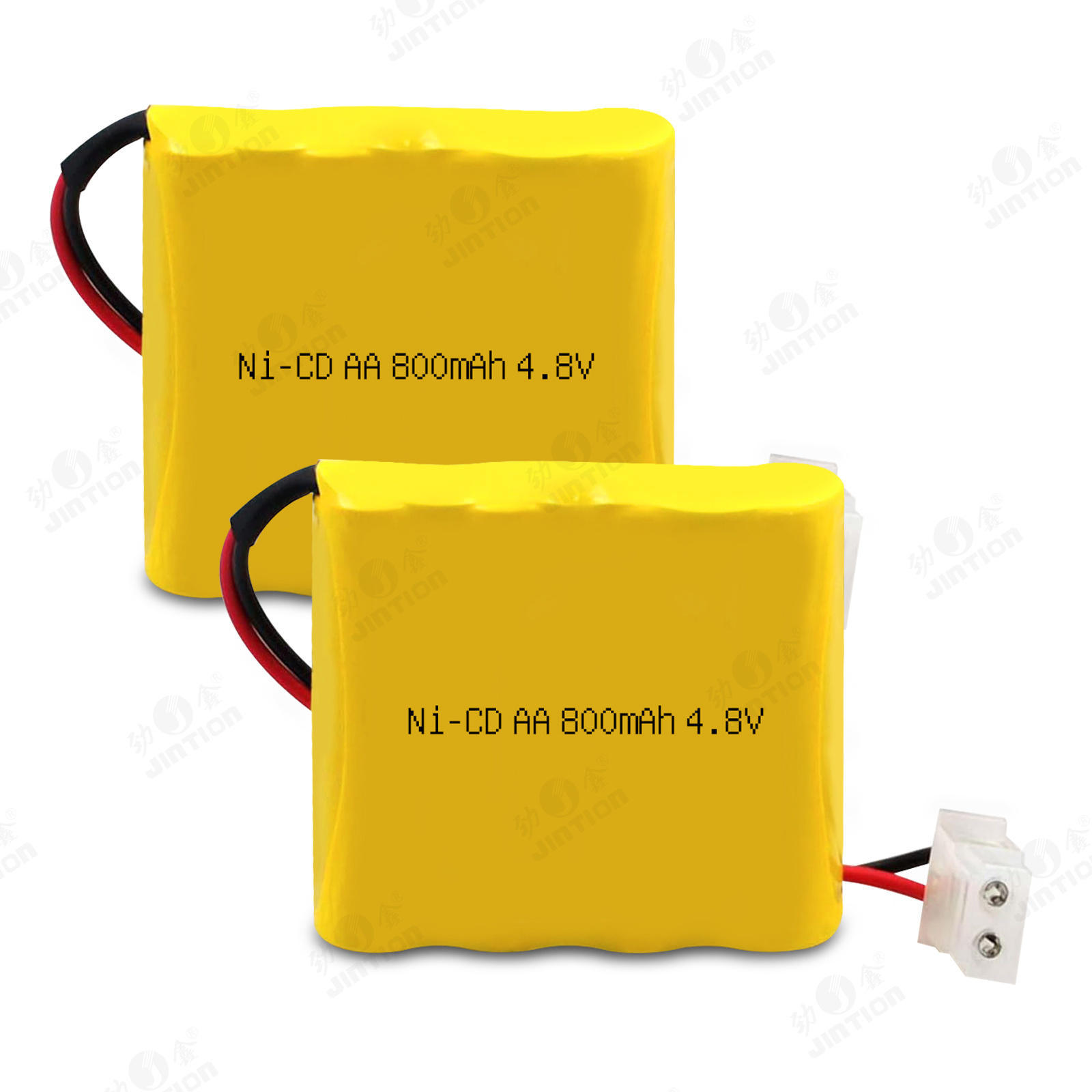 JINTION NI-CD AA 800mAh 4.8V Adapt the emergency light battery pack.