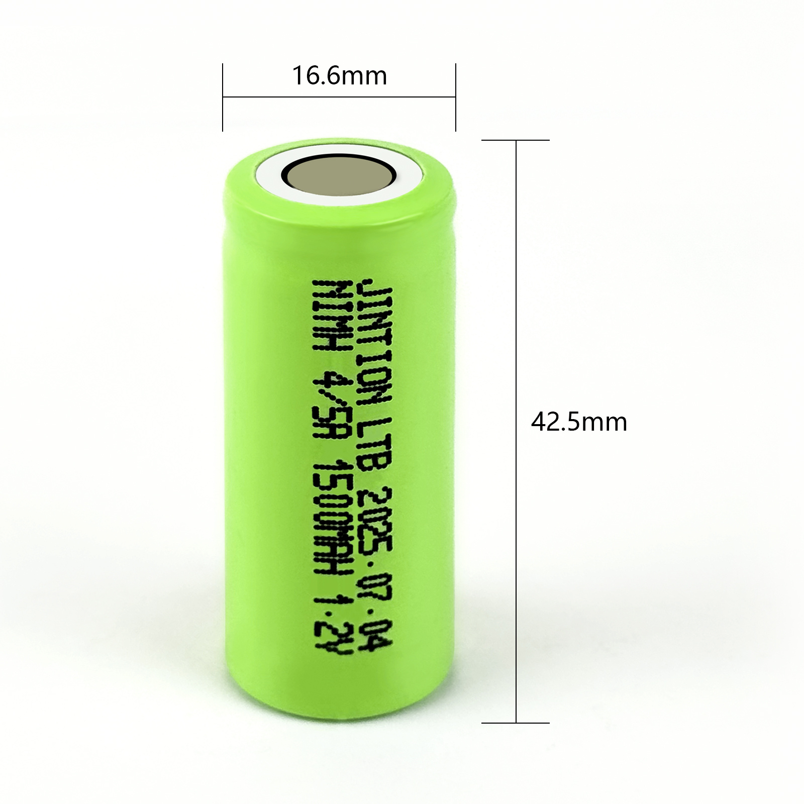 JINTION Ni-MH 4/5A 1500mAh 1.2V 平头