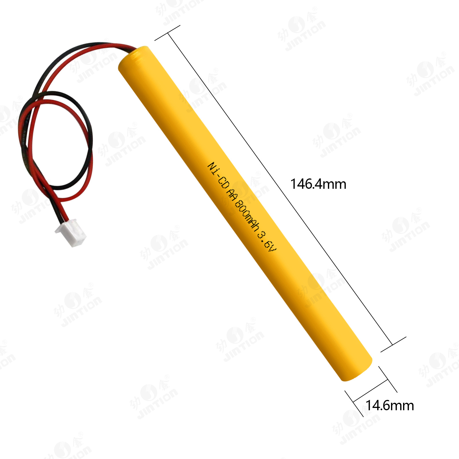 JINTION Ni-CD AA 800mAh 3.6V