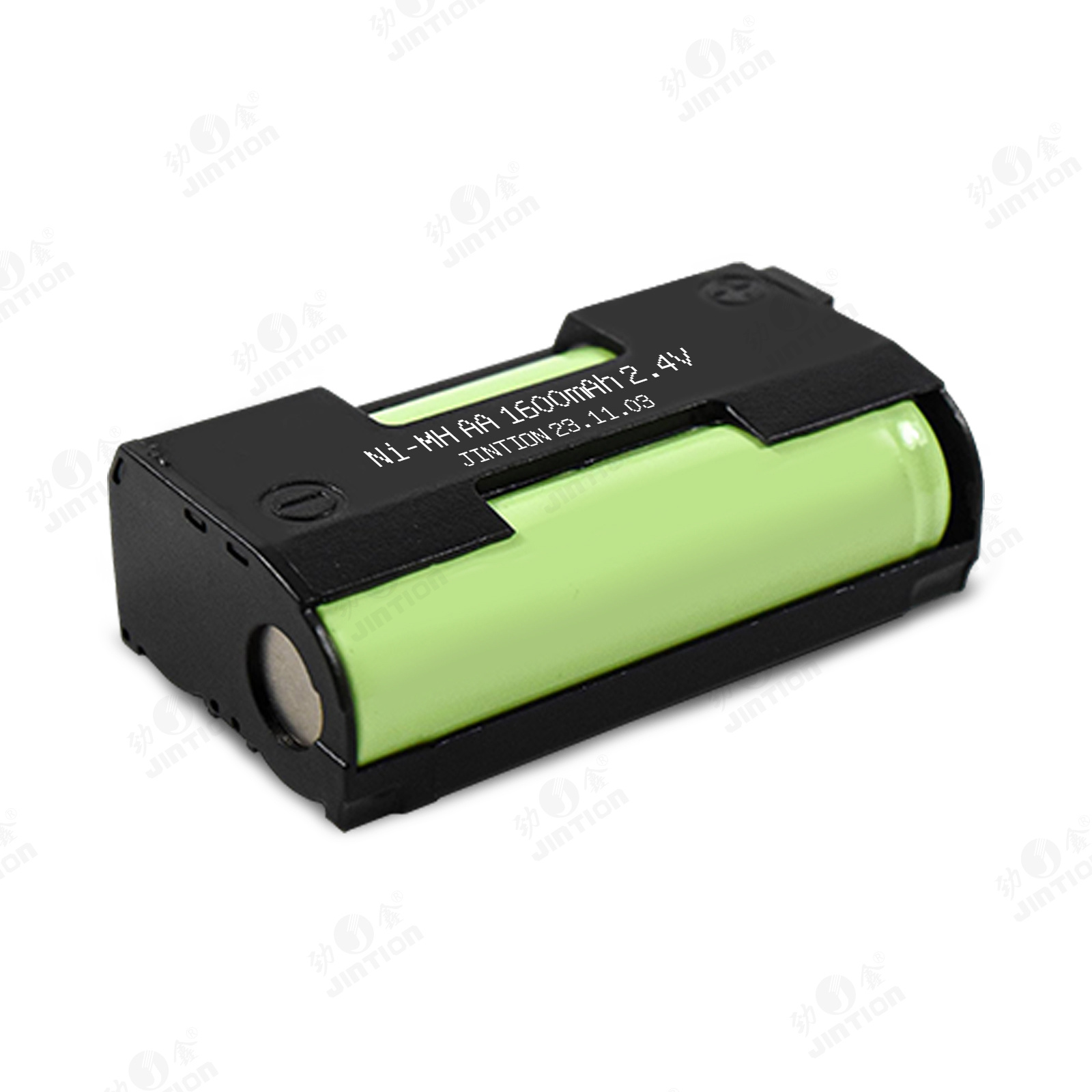 JINTION NiMH AA 1600mAh 2.4V nimh aa rechargeable batteries pack batteries aa for Sennheiser BA2015 / BA 2015 EK 100 G2 ew 100